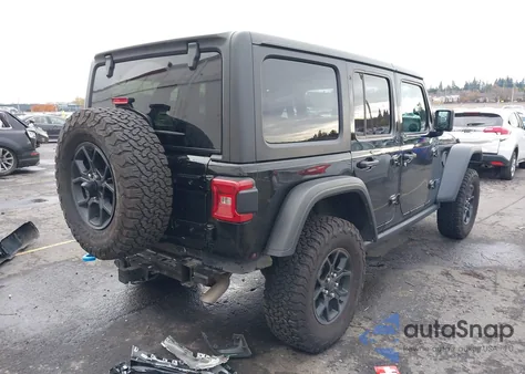 2024 Jeep Wrangler 4Xe Willys 4Xe from USA, damaged, VIN 1C4RJXN65RW142302